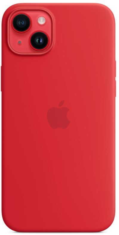 Apple iPhone 14 Plus Silicone Case with MagSafe - (PRODUCT)RED, MPT63ZM/A